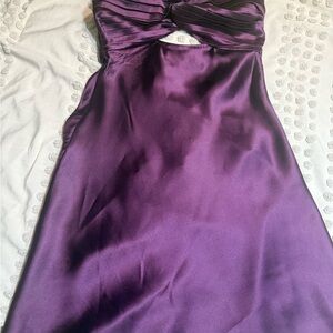 Elegant Purple Women's Dress
